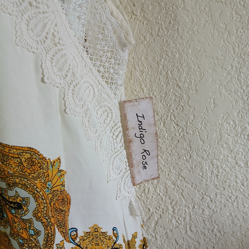 INDIGO ROSE DRESS - Picture 5 of 10